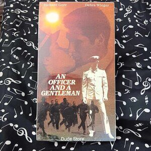 An Officer And A Gentleman - Richard Gere & Debra Winger  Rated R - NEW 1995 VHS